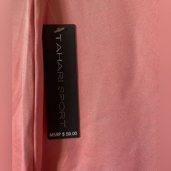 NWT Tahari Sport golf tennis sport skort skirt shorts pink mauve women’s medium - Picture 5 of 6